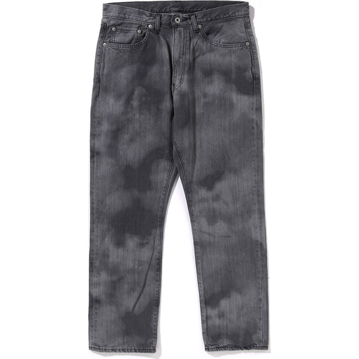 HIGH TONE BLEACH REGULAR FIT DENIM PANTS MENS