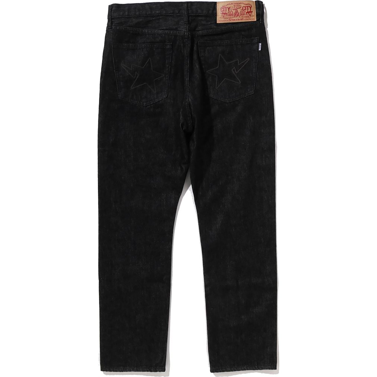 STA REGULAR FIT 13 OZ DENIM PANTS MENS – us.bape.com