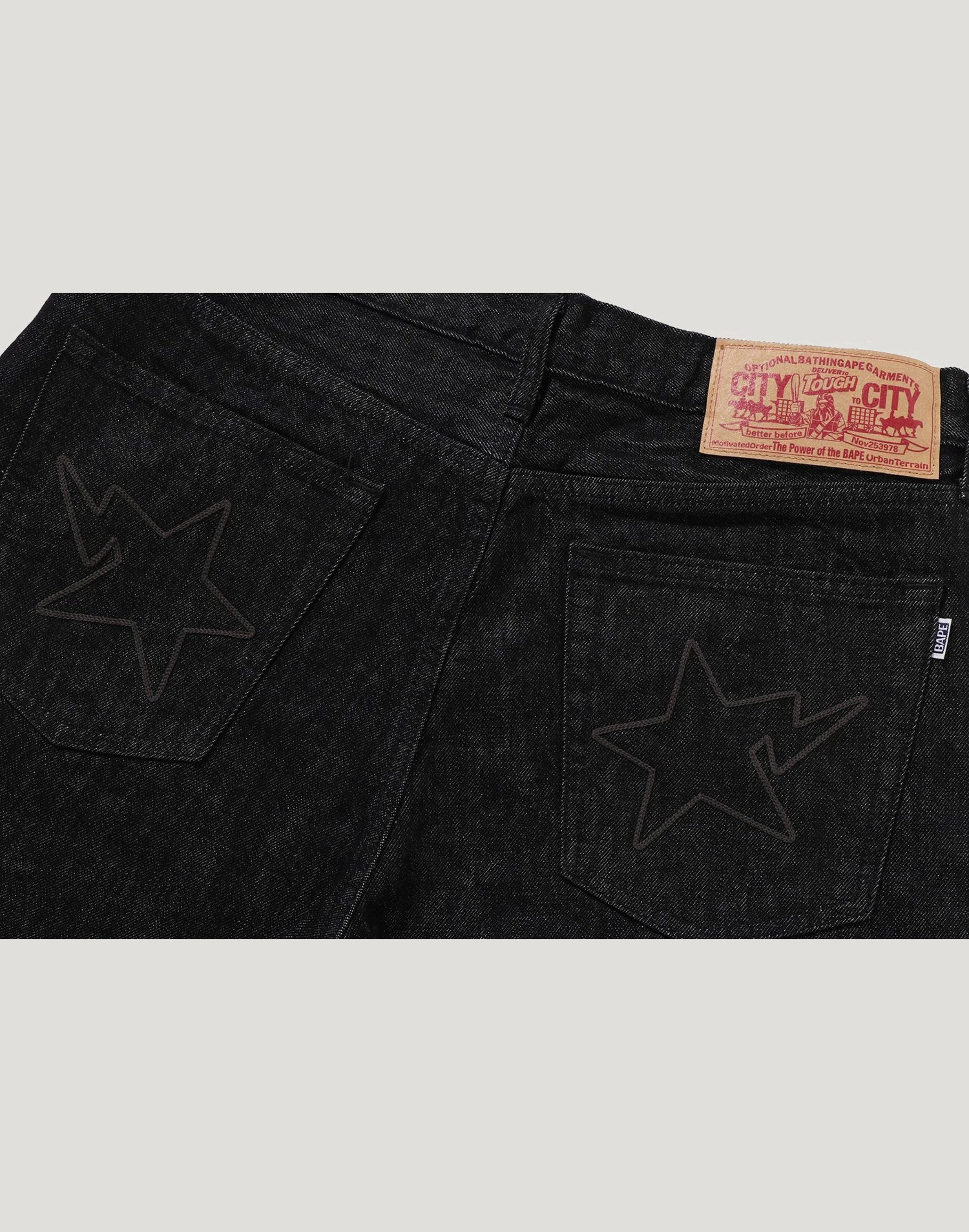 STA REGULAR FIT 13 OZ DENIM PANTS MENS
