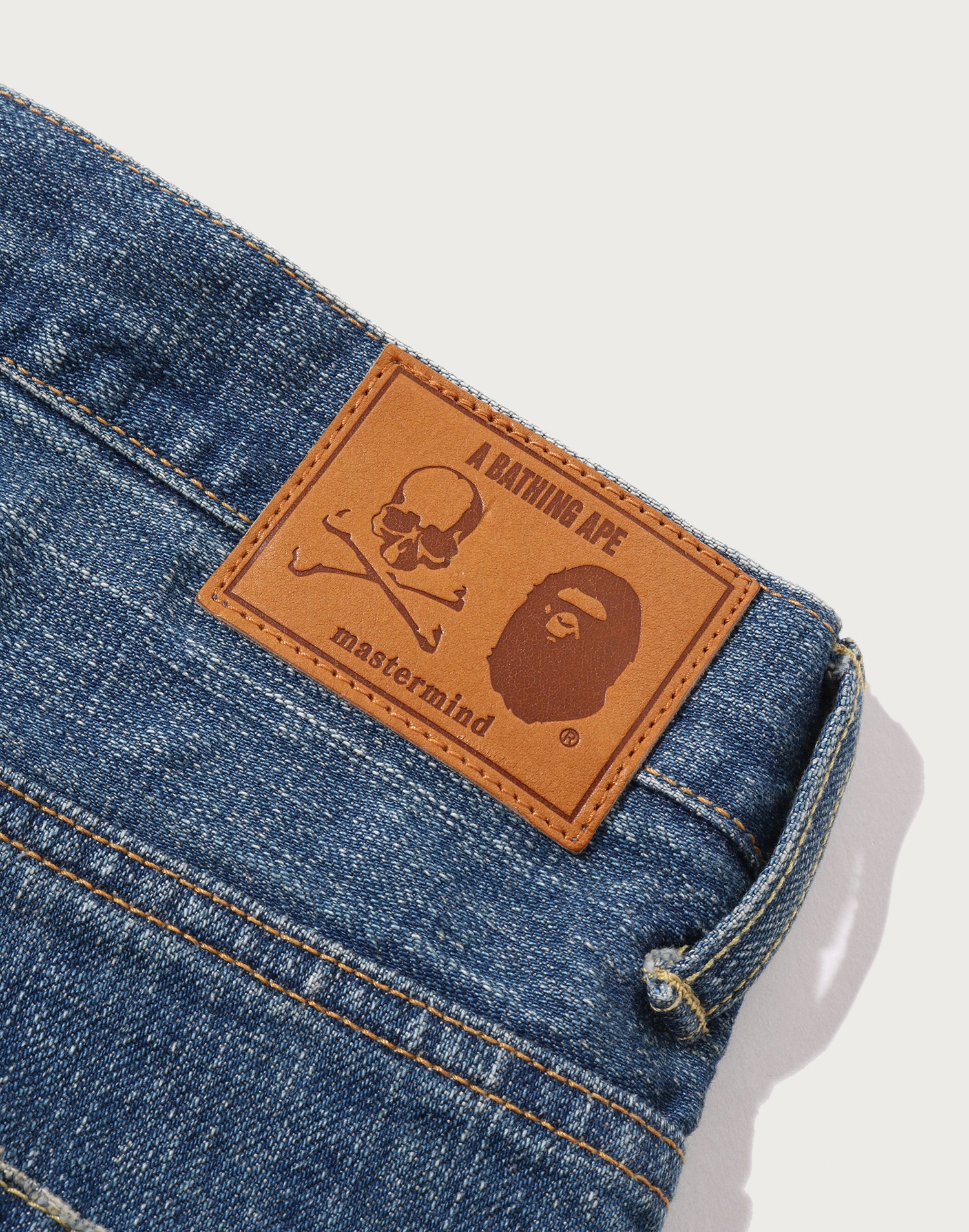 MM BAPE DENIM PANTS MENS