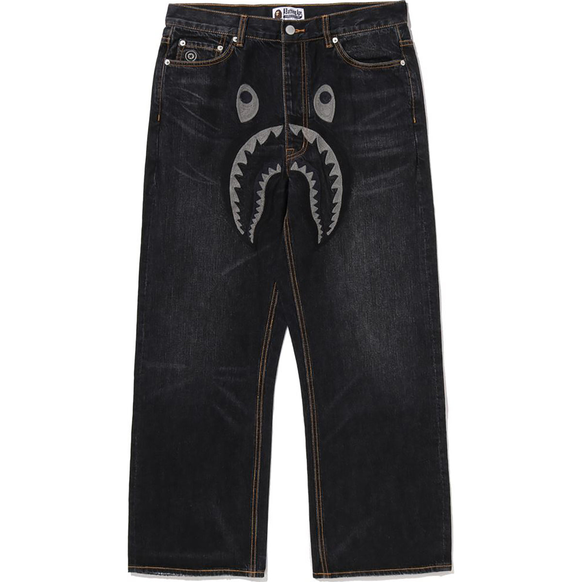 SHARK RELAXED FIT DENIM PANTS MENS