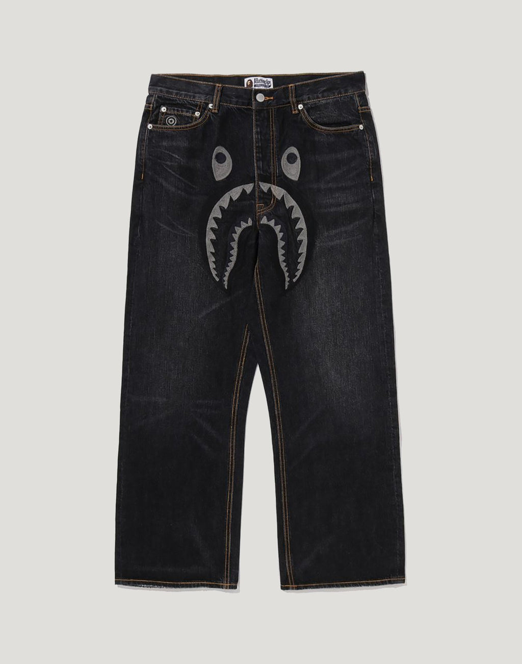 SHARK RELAXED FIT DENIM PANTS MENS