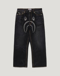 SHARK RELAXED FIT DENIM PANTS MENS
