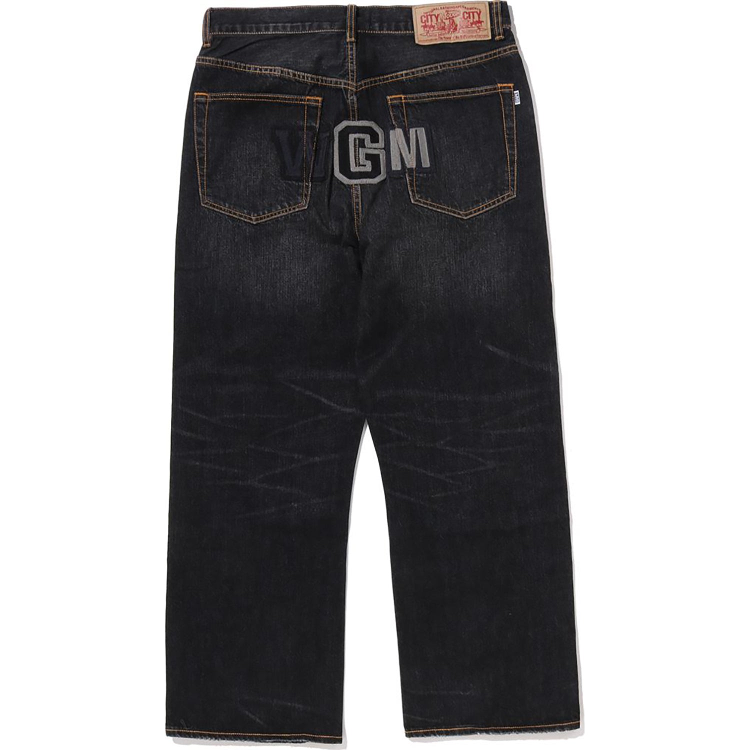 SHARK RELAXED FIT DENIM PANTS MENS – us.bape.com