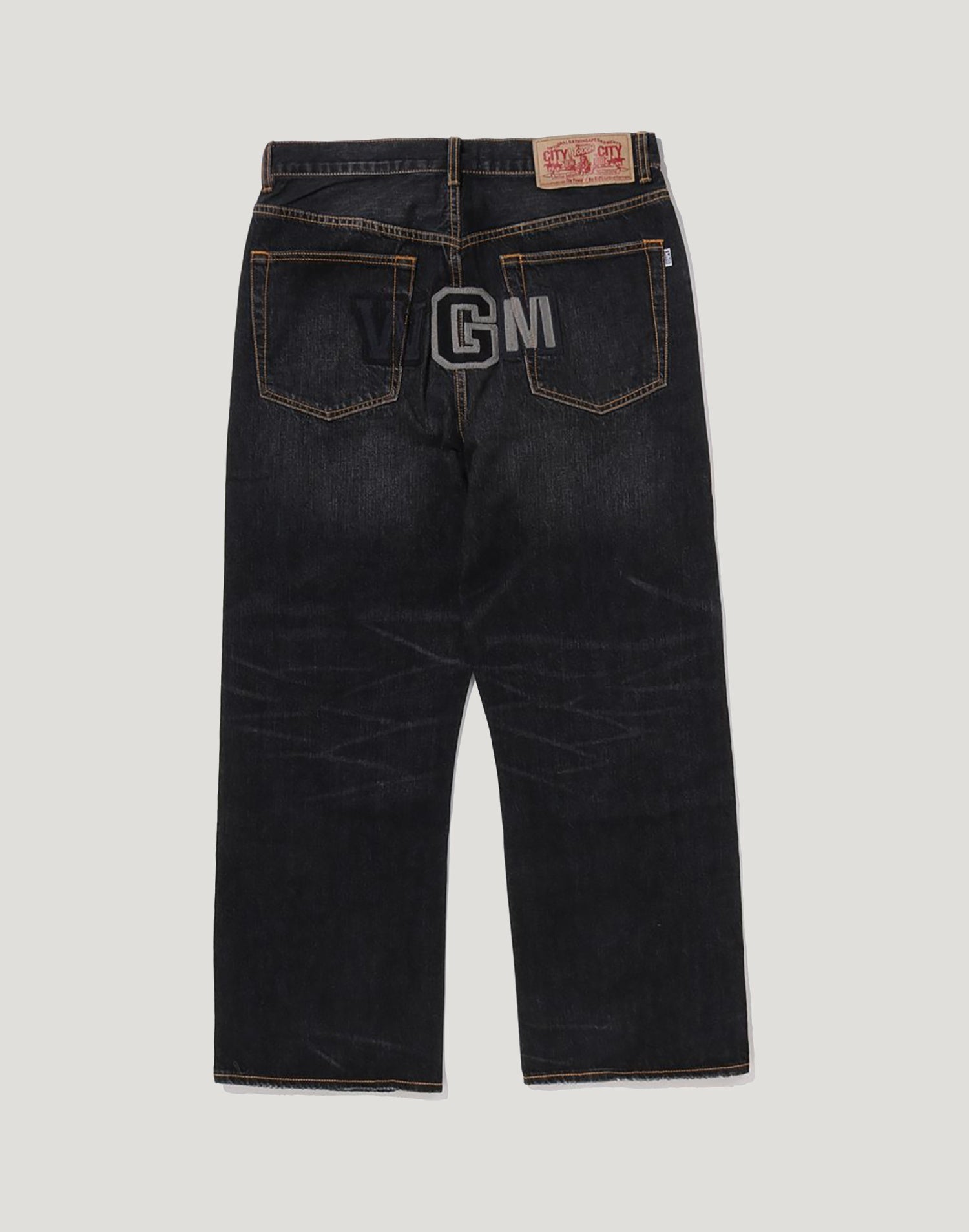 SHARK RELAXED FIT DENIM PANTS MENS
