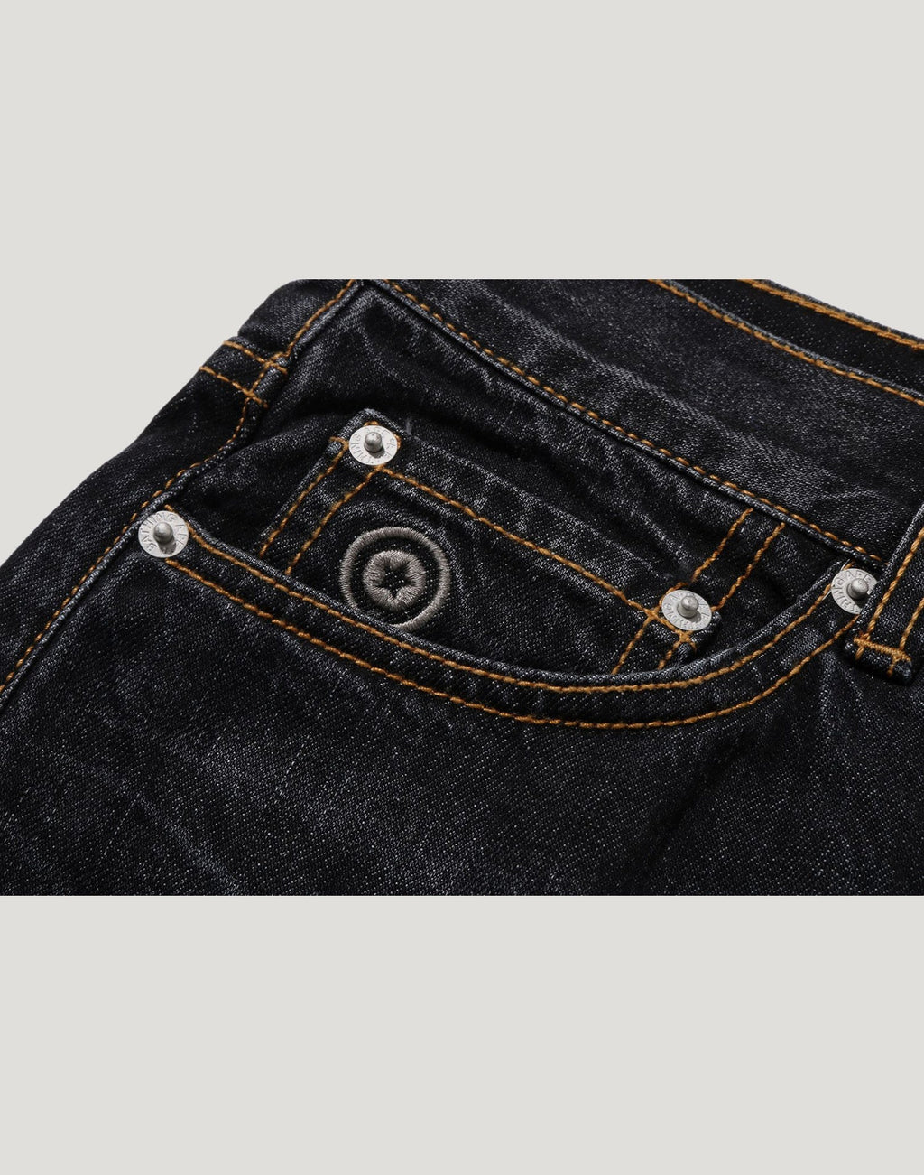 SHARK RELAXED FIT DENIM PANTS MENS