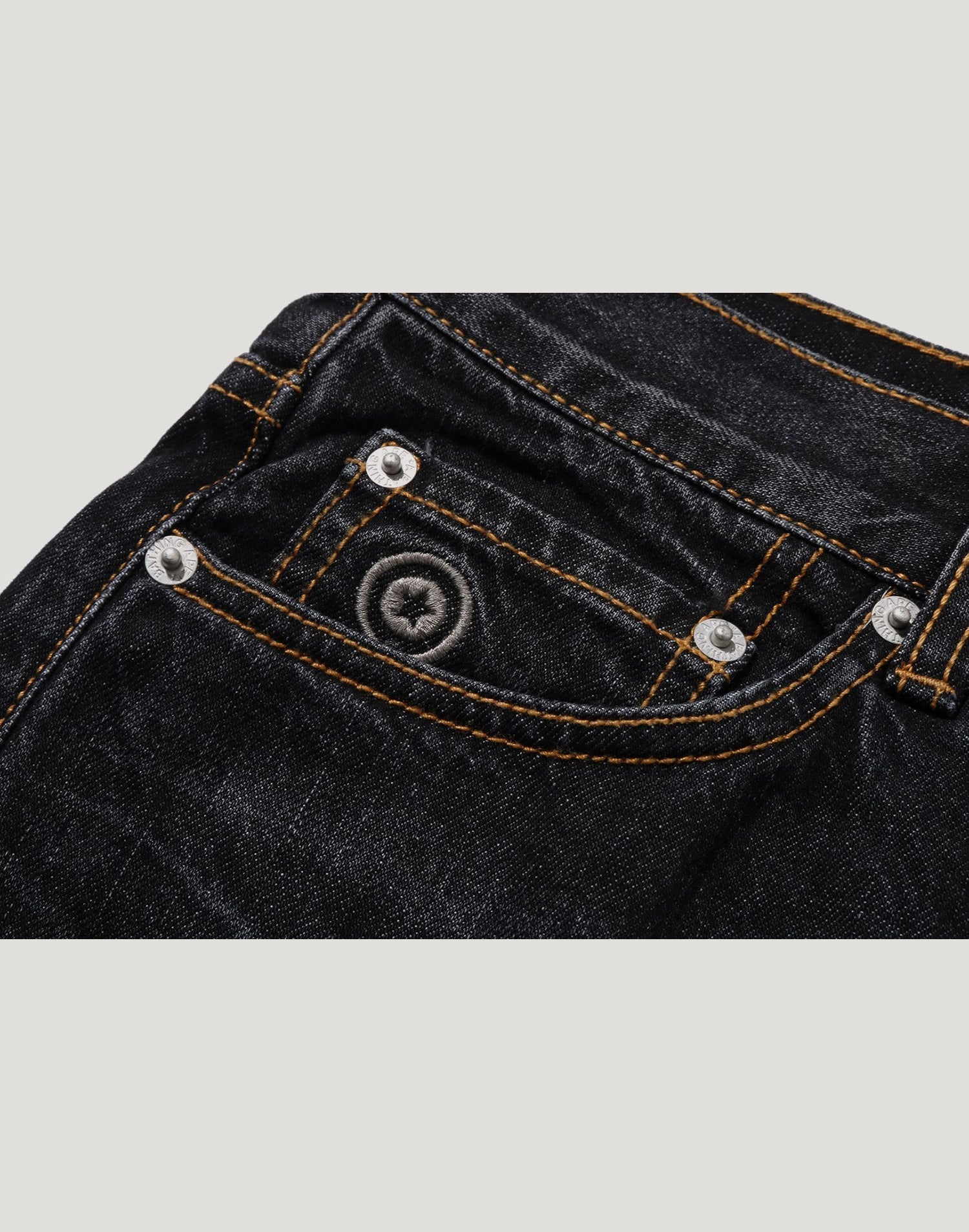 SHARK RELAXED FIT DENIM PANTS MENS