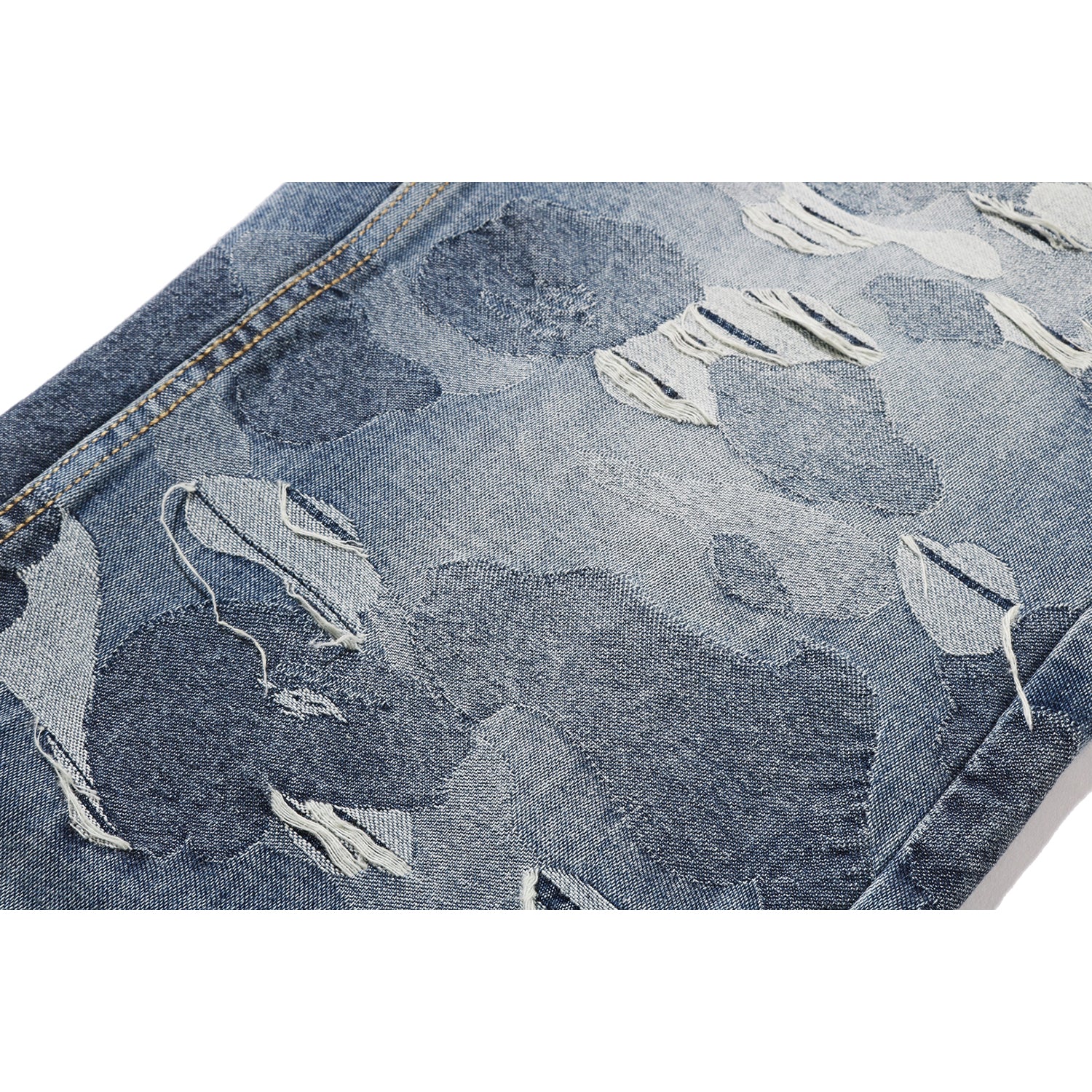 SOLID CAMO JACQUARD DENIM PANTS MENS – us.bape.com