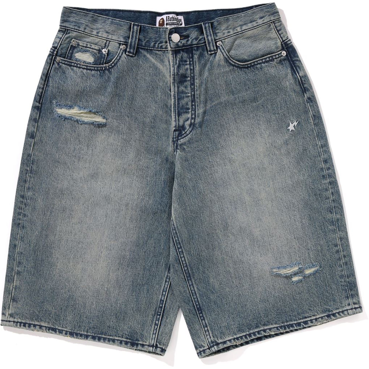 パンツ a bathing ape BAPE sta Denim Shorts XL STA RELAXED FIT DENIM SHORTS MENS – us.bape.com