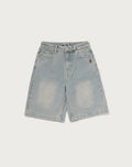 BAPE STA LOGO DENIM JORTS LADIES