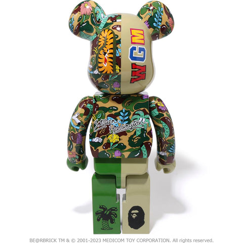 BAPE X STEVEN HARRINGTON SHARK BE@RBRICK 1000% | us.bape.com