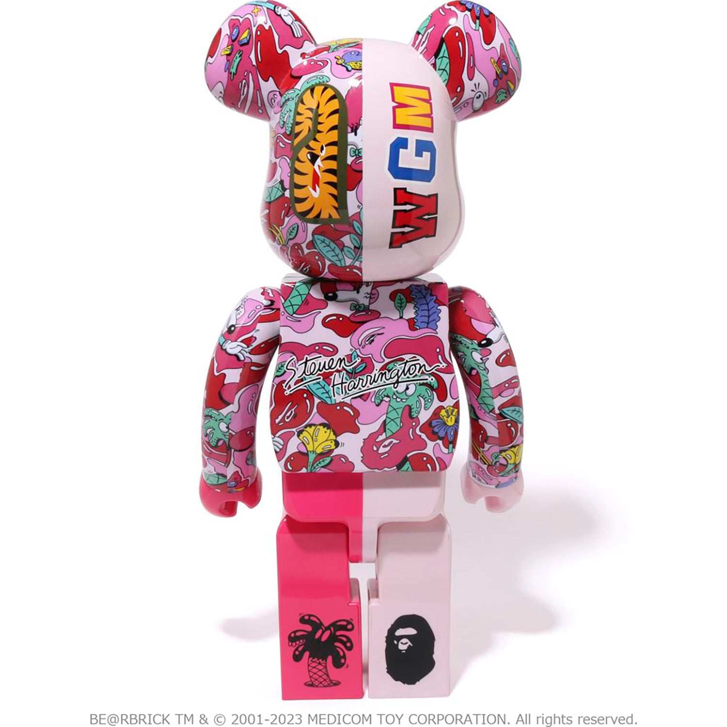 BAPE X STEVEN HARRINGTON SHARK BE@RBRICK 1000% – us.bape.com