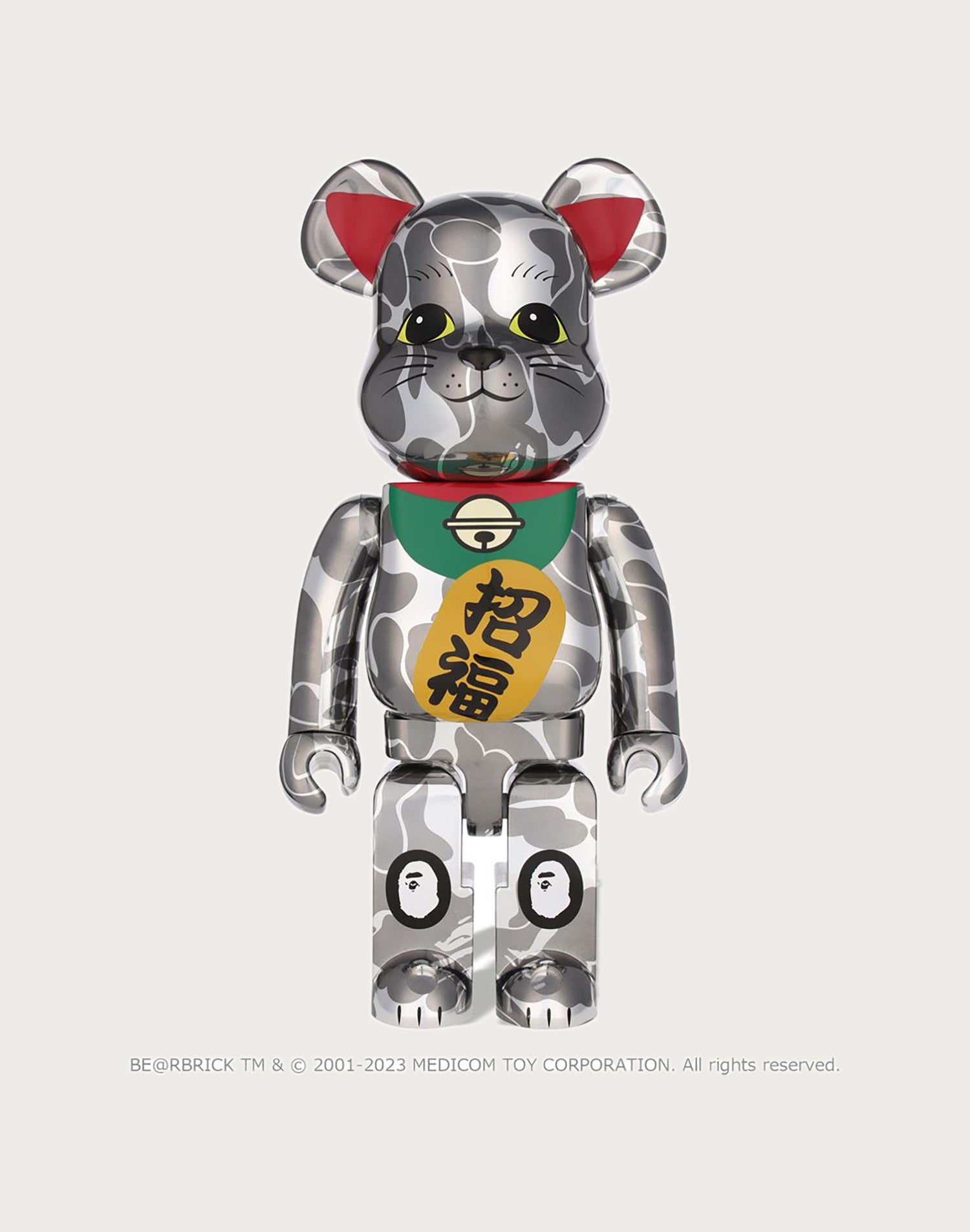 NEW YEAR BE@RBRICK MANEKINEKO 1000% – us.bape.com