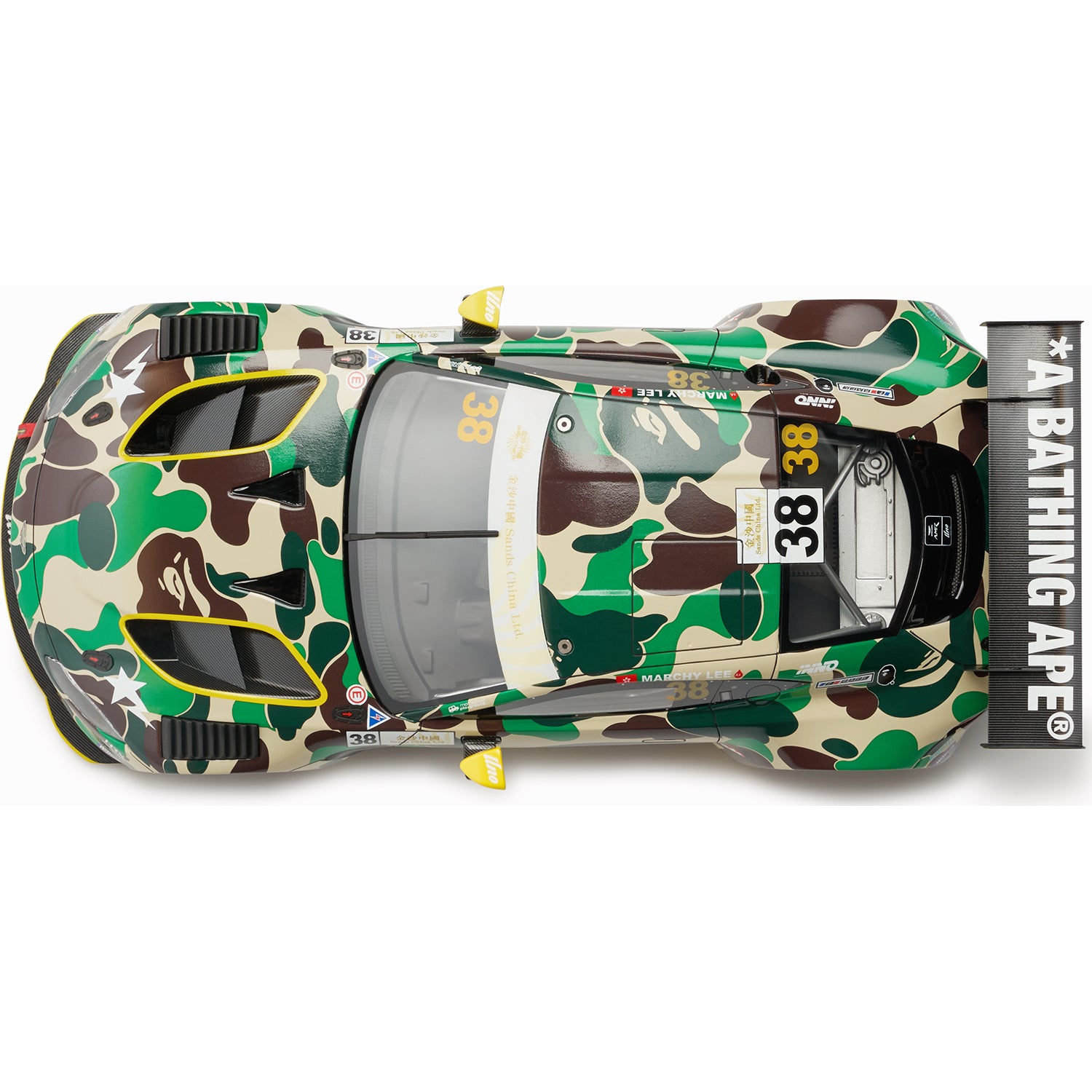 BAPE X ASTON MARTIN GT3 1/18 MODEL CAR – us.bape.com