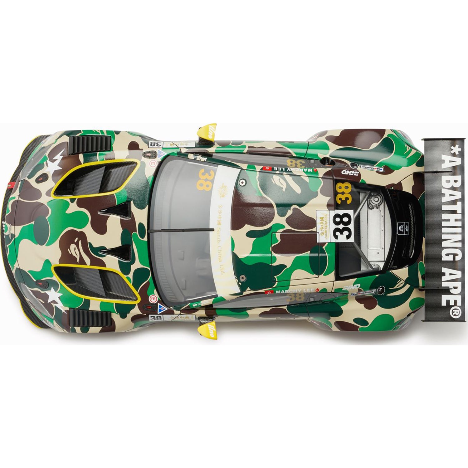 BAPE X ASTON MARTIN GT3 1/18 MODEL CAR – us.bape.com