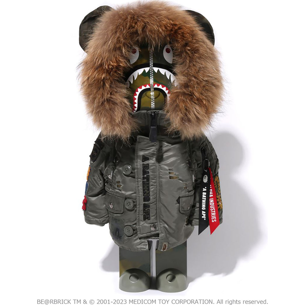 BAPE X ALPHA N3B BE@RBRICK 1000% | us.bape.com