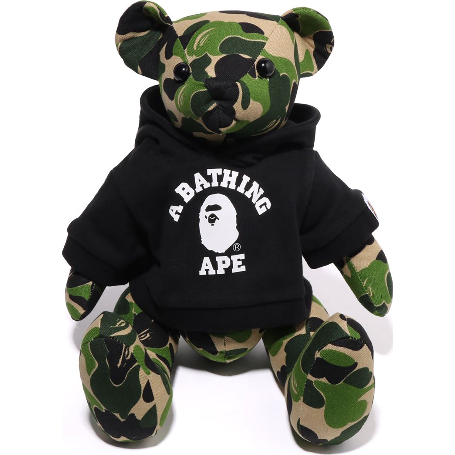 ABC CAMO BEAR PLUSH DOLL 35CM