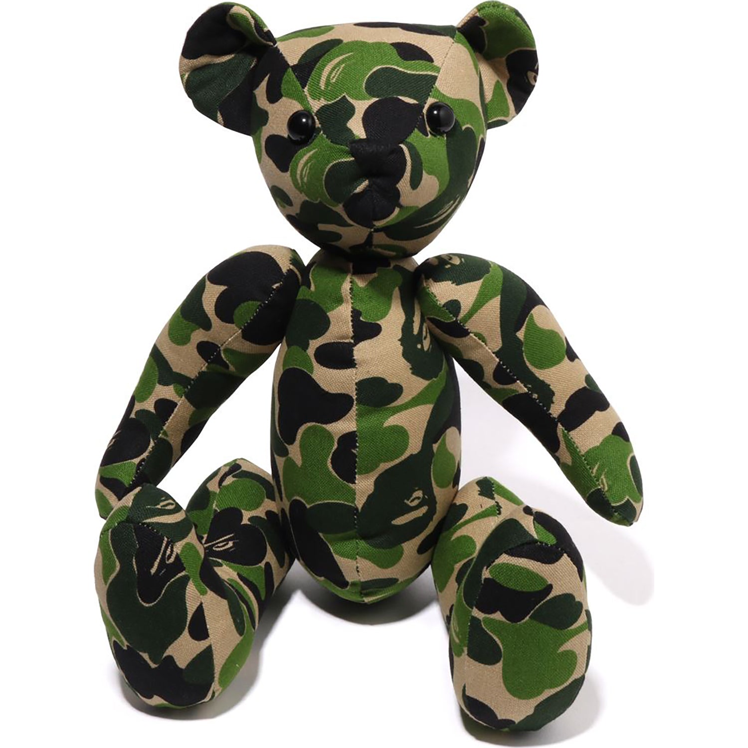 ABC CAMO BEAR PLUSH DOLL 35CM