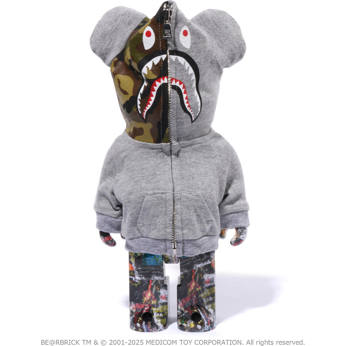 LEGACY CAMO SHARK BE@RBRICK 100% & 400%