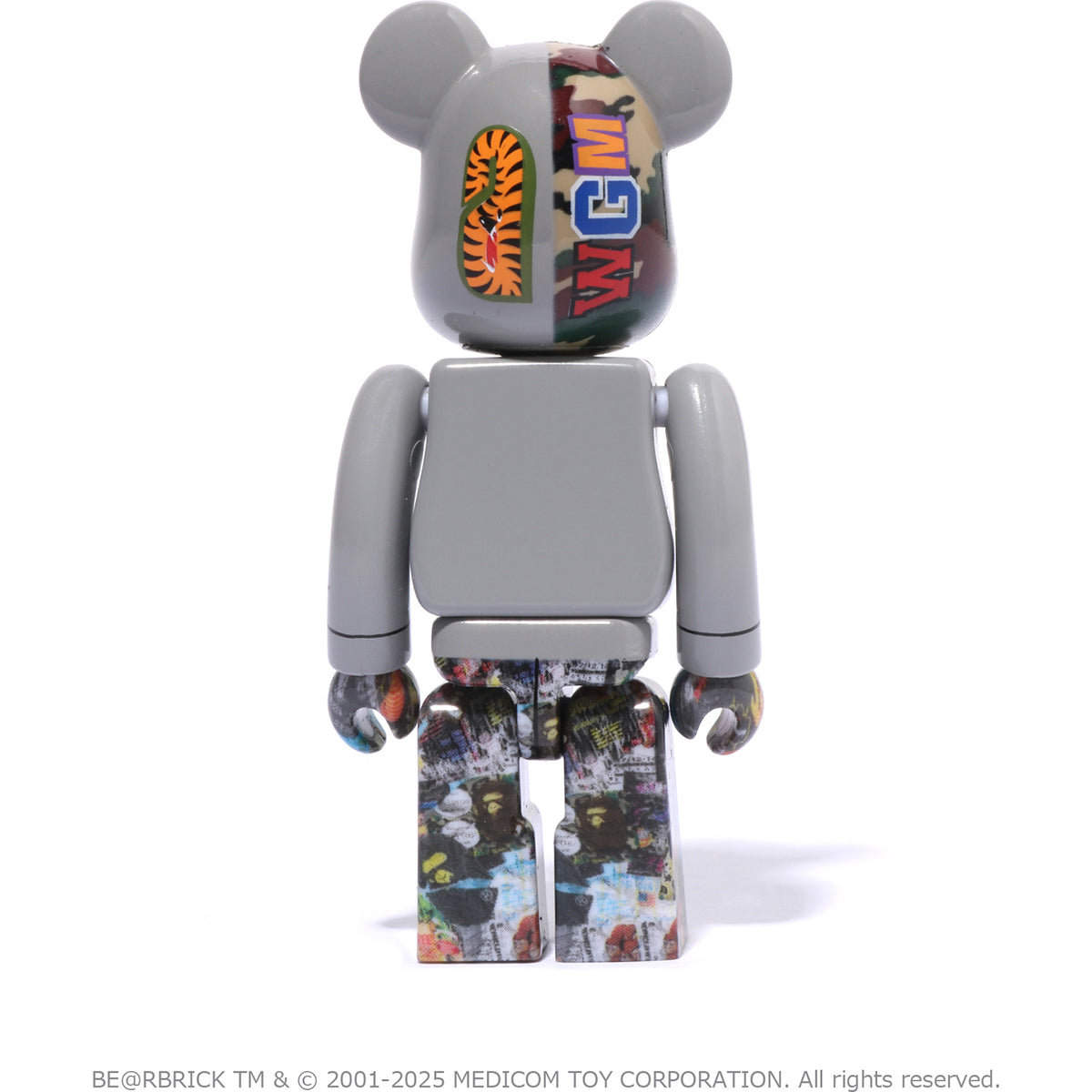 LEGACY CAMO SHARK BE@RBRICK 100% & 400%