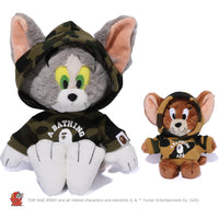 BAPE X TOM AND JERRY 85TH - 1ST CAMO HOODIE DOLL SET