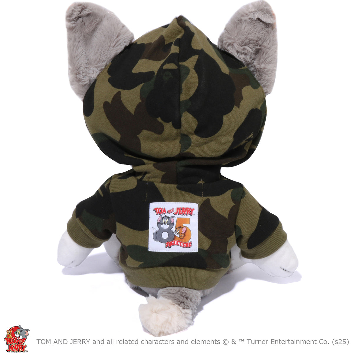 BAPE X TOM AND JERRY 85TH - 1ST CAMO HOODIE DOLL SET