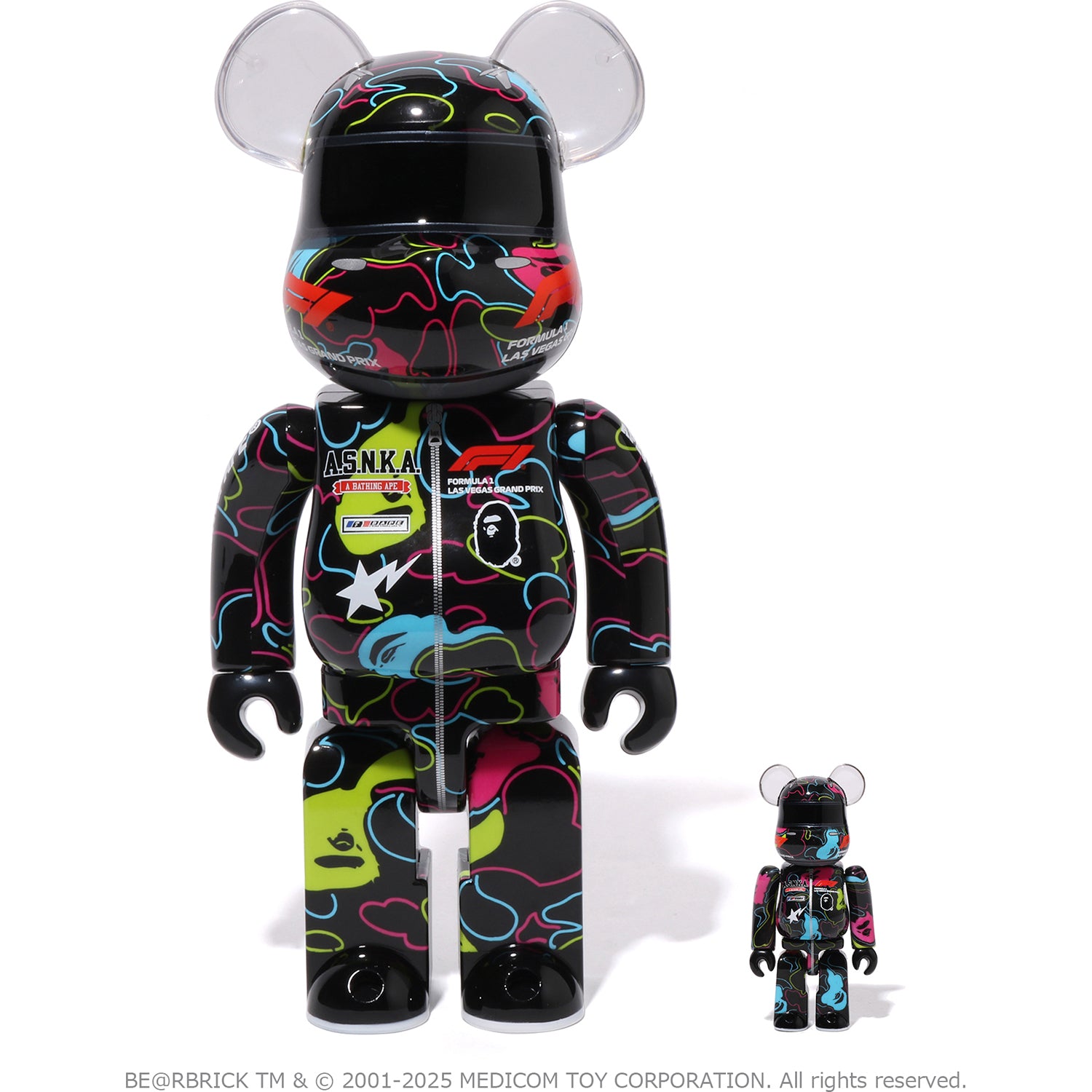 ベアブリックA BATHING APE× BOBA FETT 100%&400% BE@RBRICK BOBA FETT (Recovered Armor) 100％ & 400％ Original