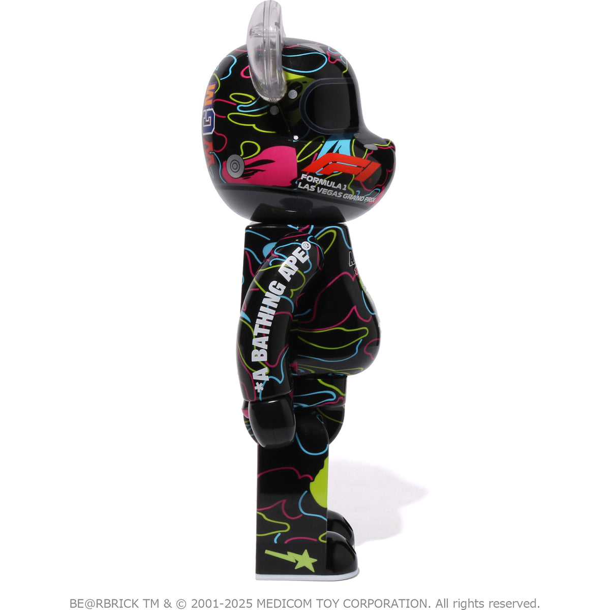 BAPE X F1 LAS VEGAS BE@RBRICK 100%&400%