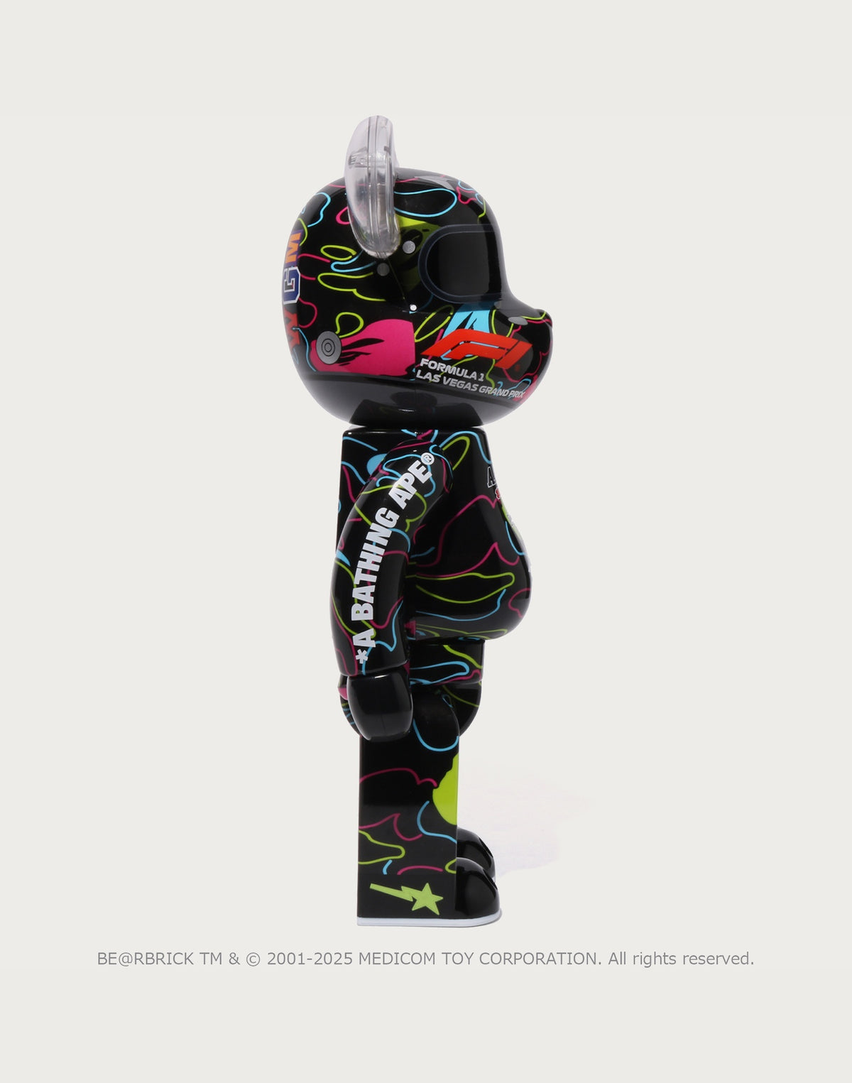 BAPE X F1 LAS VEGAS BE@RBRICK 100%&400%