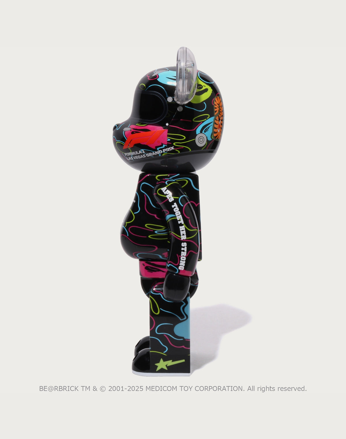 BAPE X F1 LAS VEGAS BE@RBRICK 100%&400%