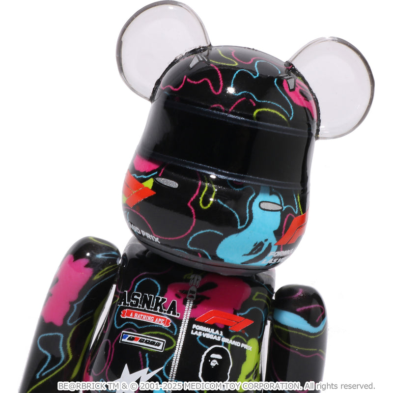 BAPE X F1 LAS VEGAS BE@RBRICK 100%&400%