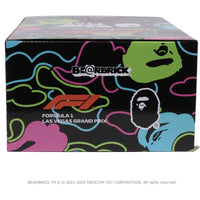 BAPE X F1 LAS VEGAS BE@RBRICK 100%&400%