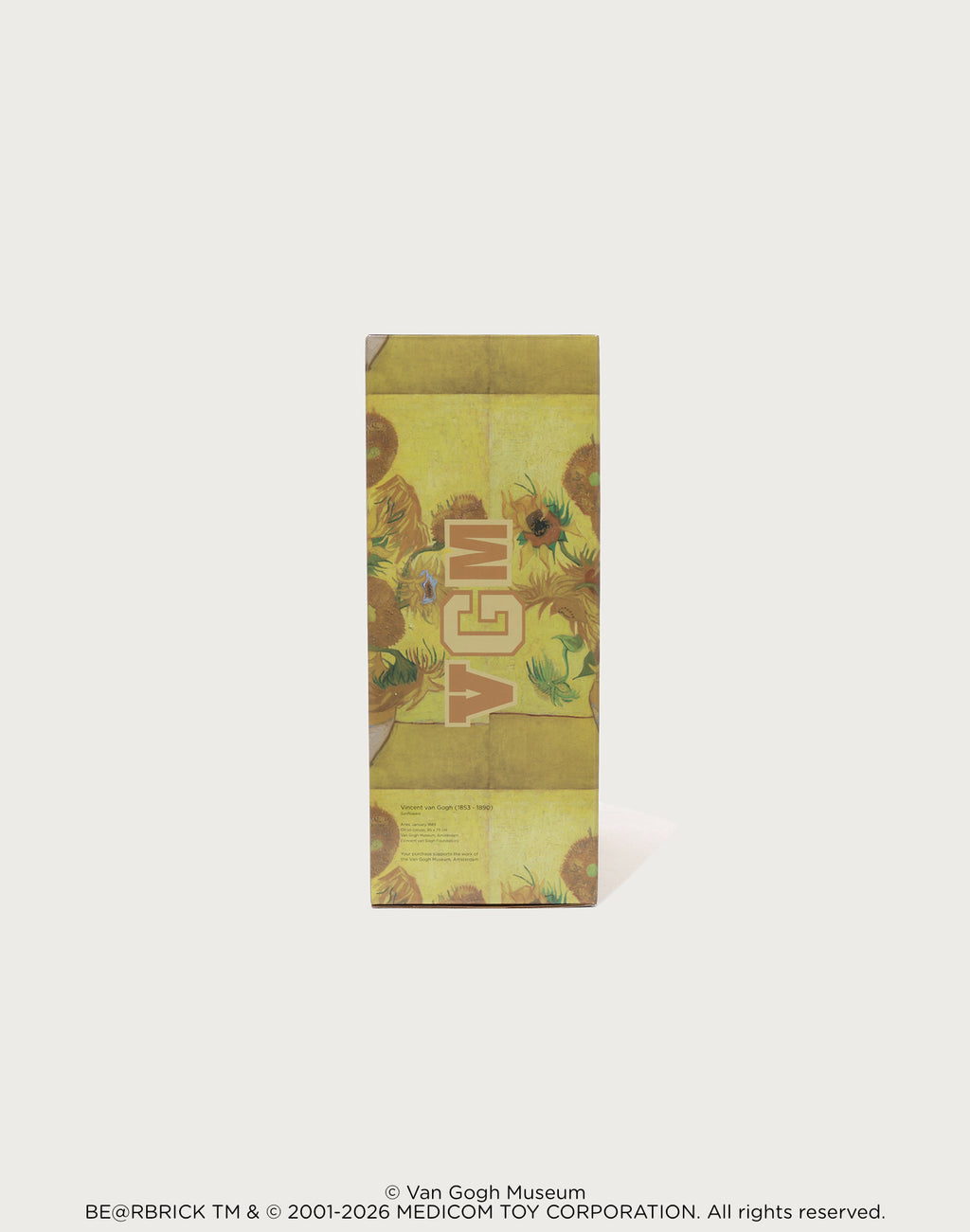 BAPE X VGM - SUNFLOWERS SHARK BE@RBRICK 100%&400%