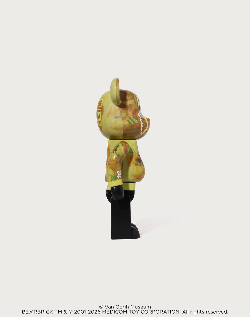BAPE X VGM - SUNFLOWERS SHARK BE@RBRICK 100%&400%