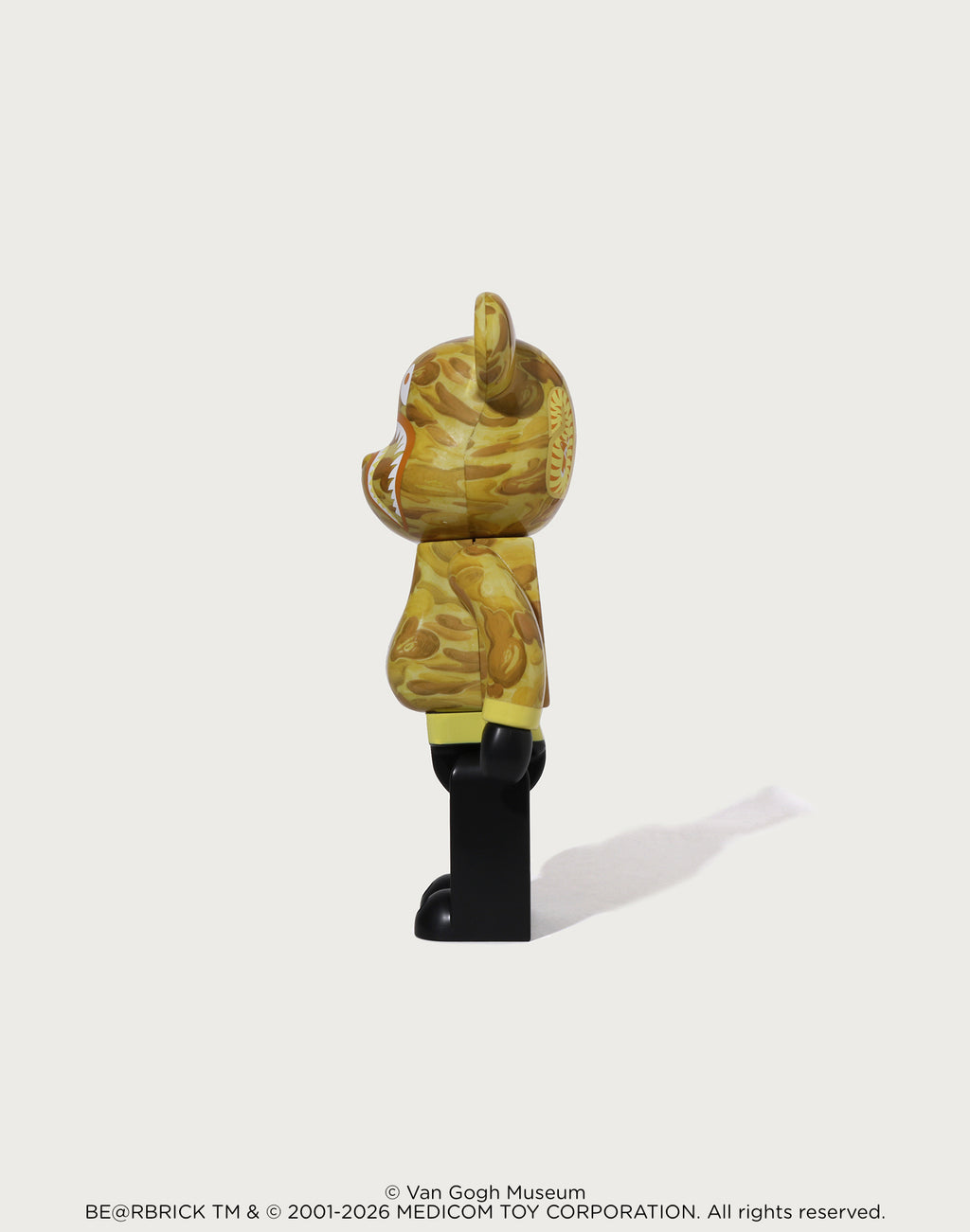 BAPE X VGM - SUNFLOWERS SHARK BE@RBRICK 100%&400%
