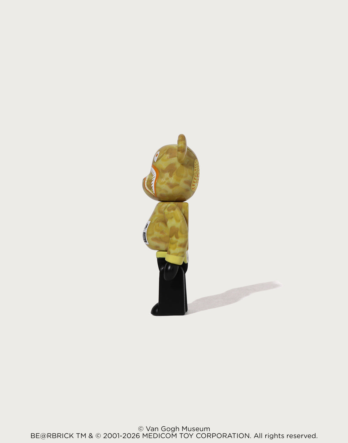 BAPE X VGM - SUNFLOWERS SHARK BE@RBRICK 100%&400%