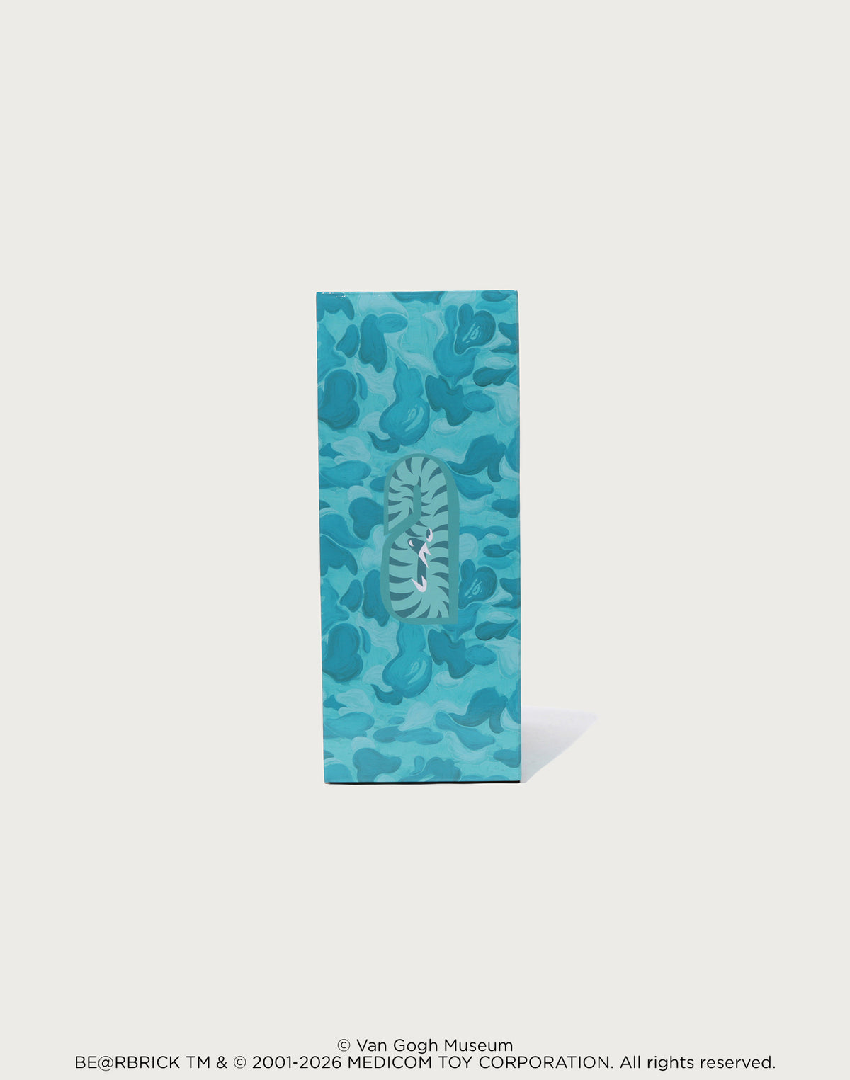 BAPE X VGM - ALMOND BLOSSOM SHARK BE@RBRICK 100%&400%