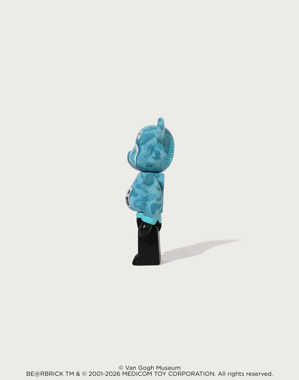 BAPE X VGM - ALMOND BLOSSOM SHARK BE@RBRICK 100%&400%