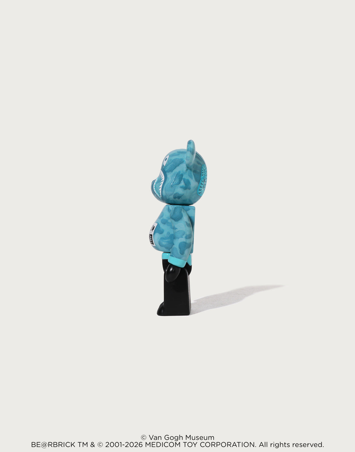 BAPE X VGM - ALMOND BLOSSOM SHARK BE@RBRICK 100%&400%