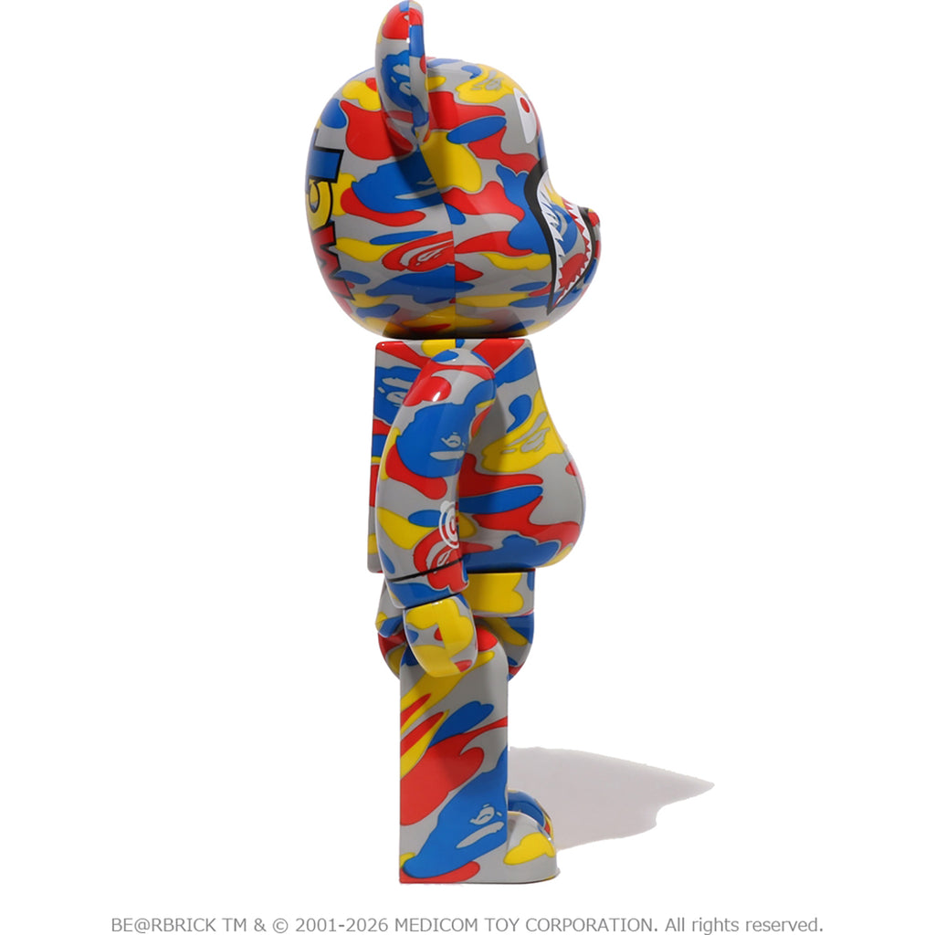 BAPE X MEDICOM TOY 30TH ANNIV. SHARK HOODIE BE@RBRICK 100%&400%