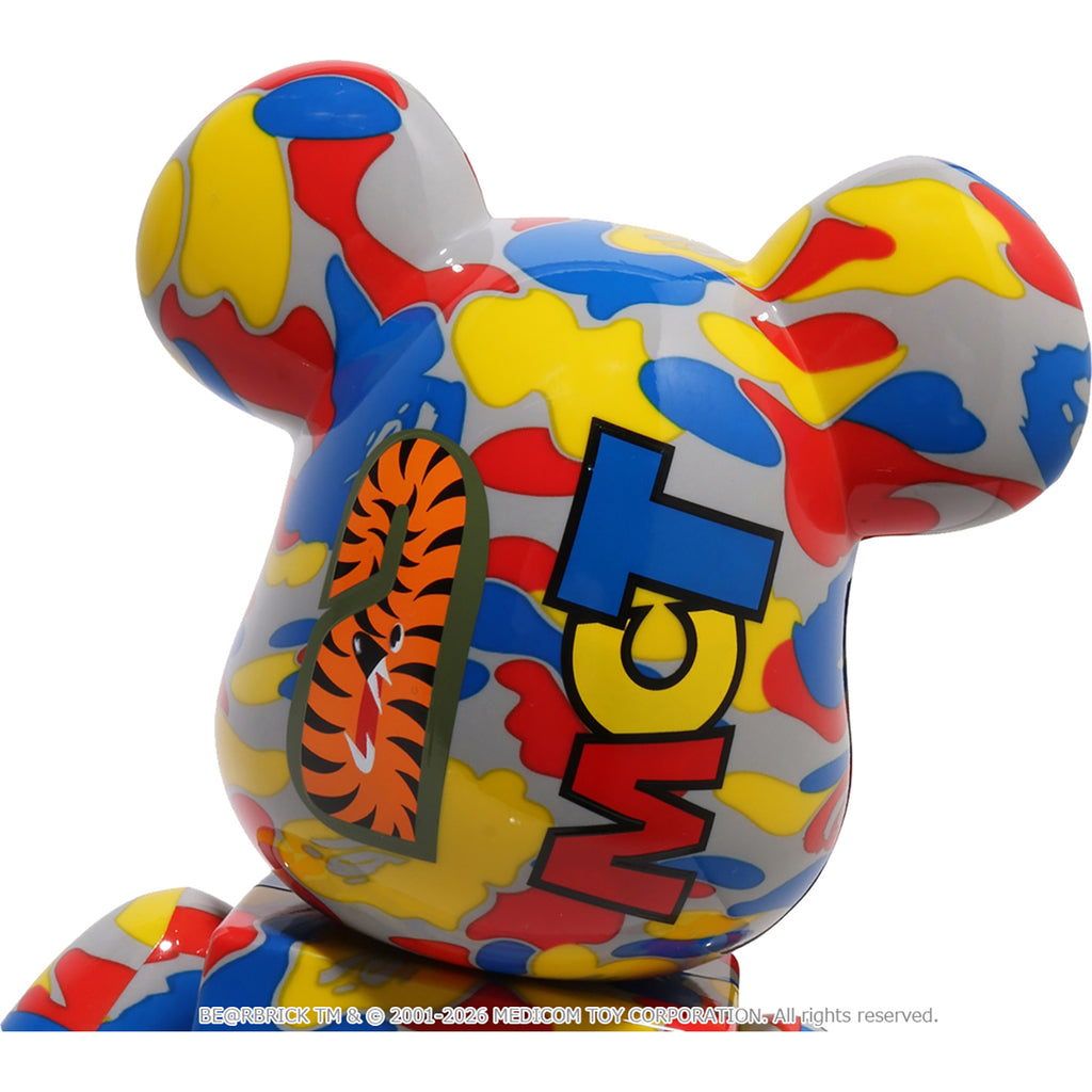 BAPE X MEDICOM TOY 30TH ANNIV. SHARK HOODIE BE@RBRICK 100%&400%