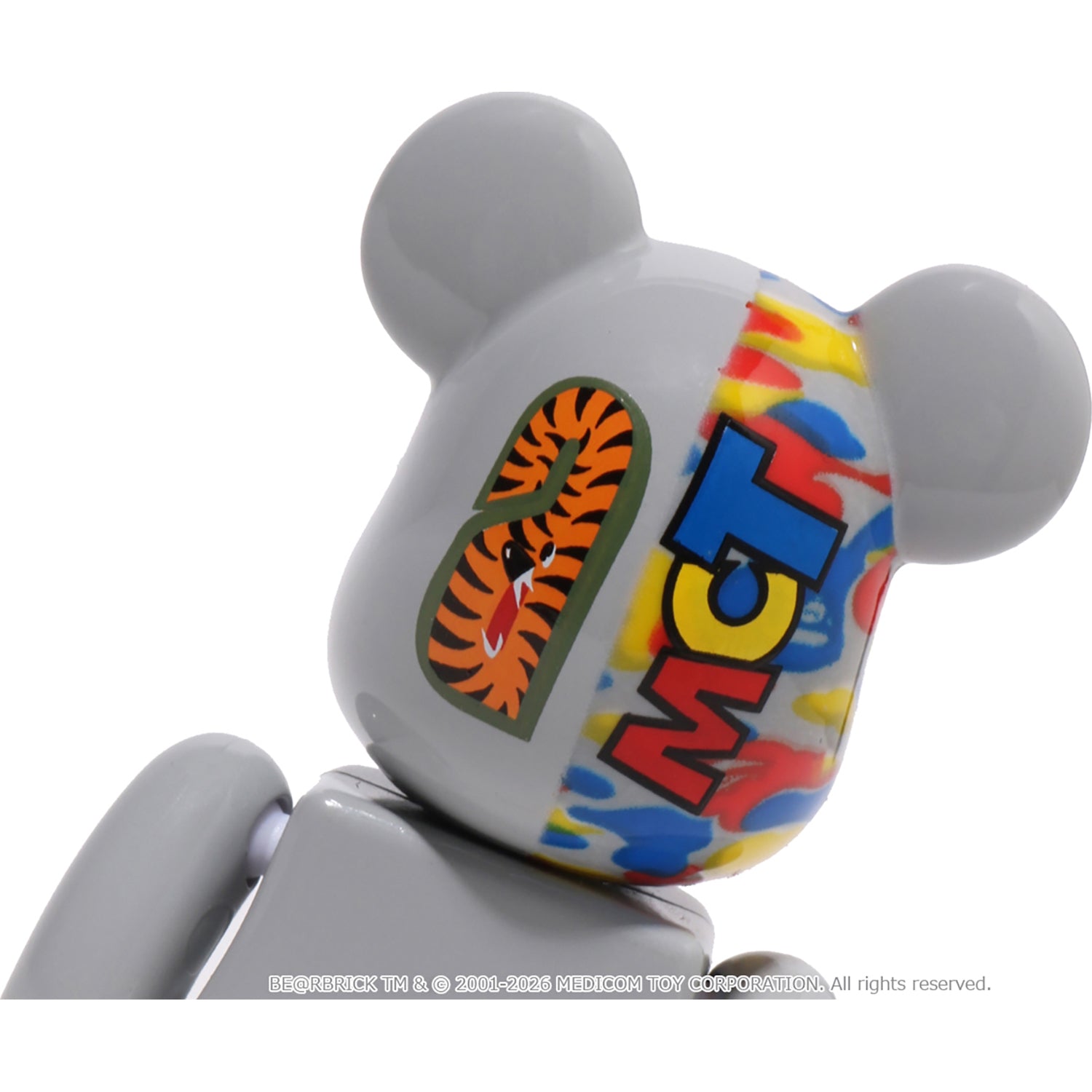 BAPE X MEDICOM TOY 30TH ANNIV. SHARK HOODIE BE@RBRICK 100%&400%