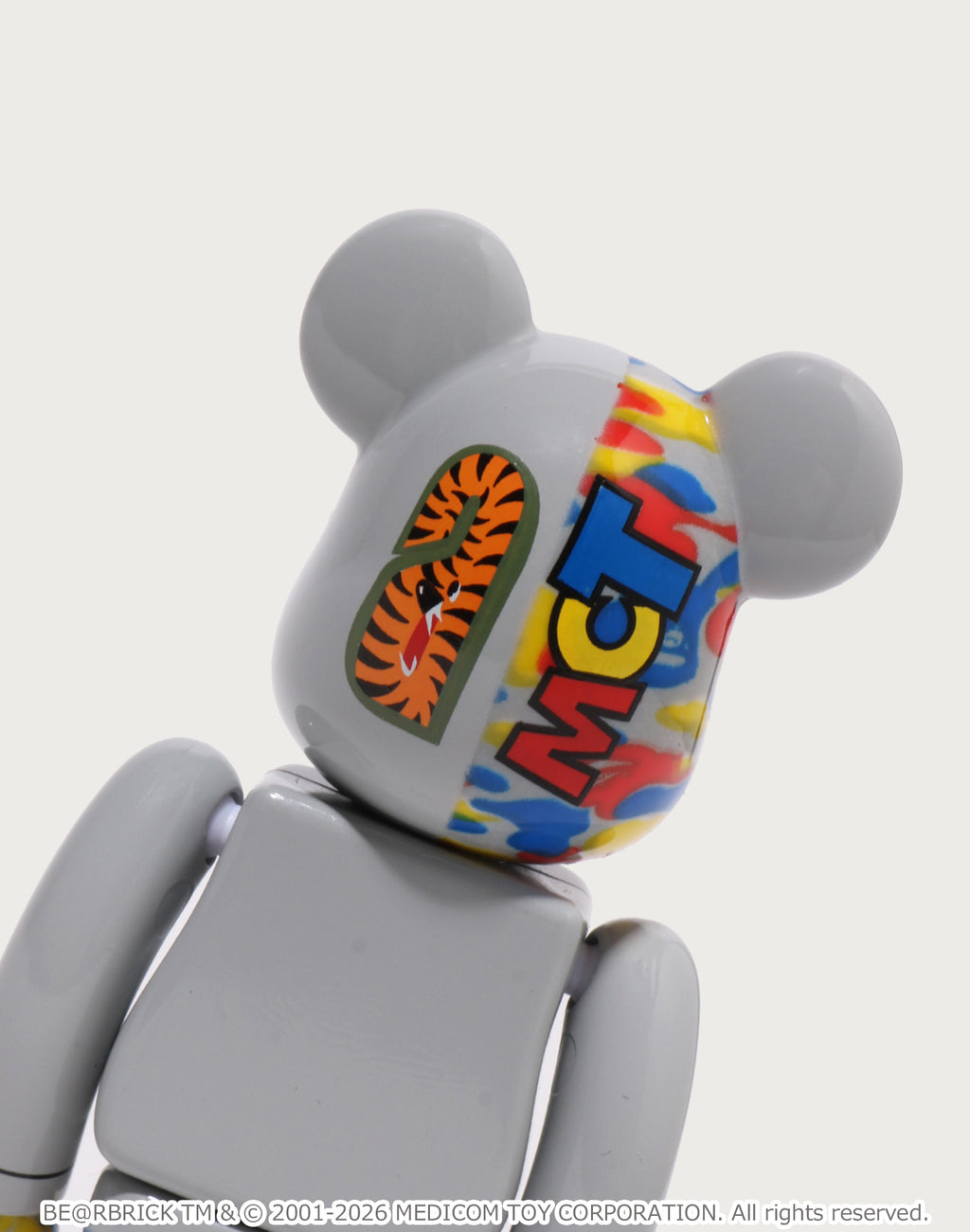 BAPE X MEDICOM TOY 30TH ANNIV. SHARK HOODIE BE@RBRICK 100%&400%