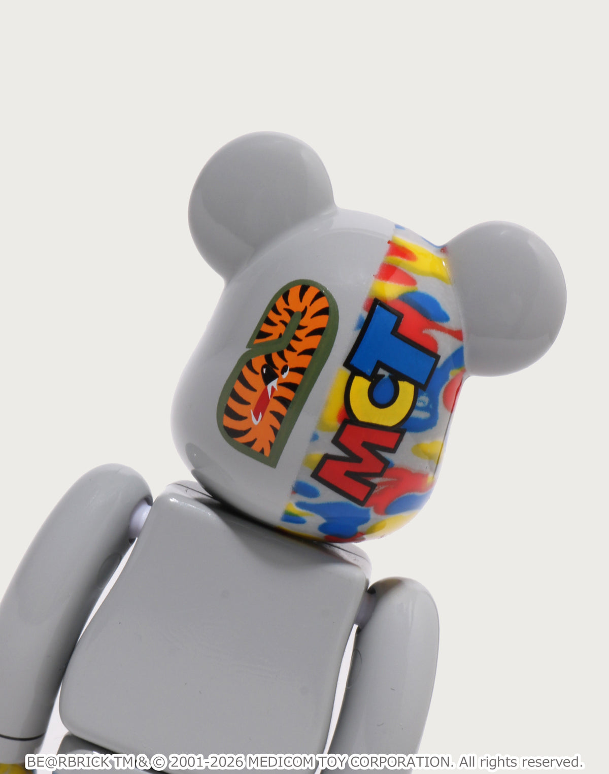 BAPE X MEDICOM TOY 30TH ANNIV. SHARK HOODIE BE@RBRICK 100%&400%