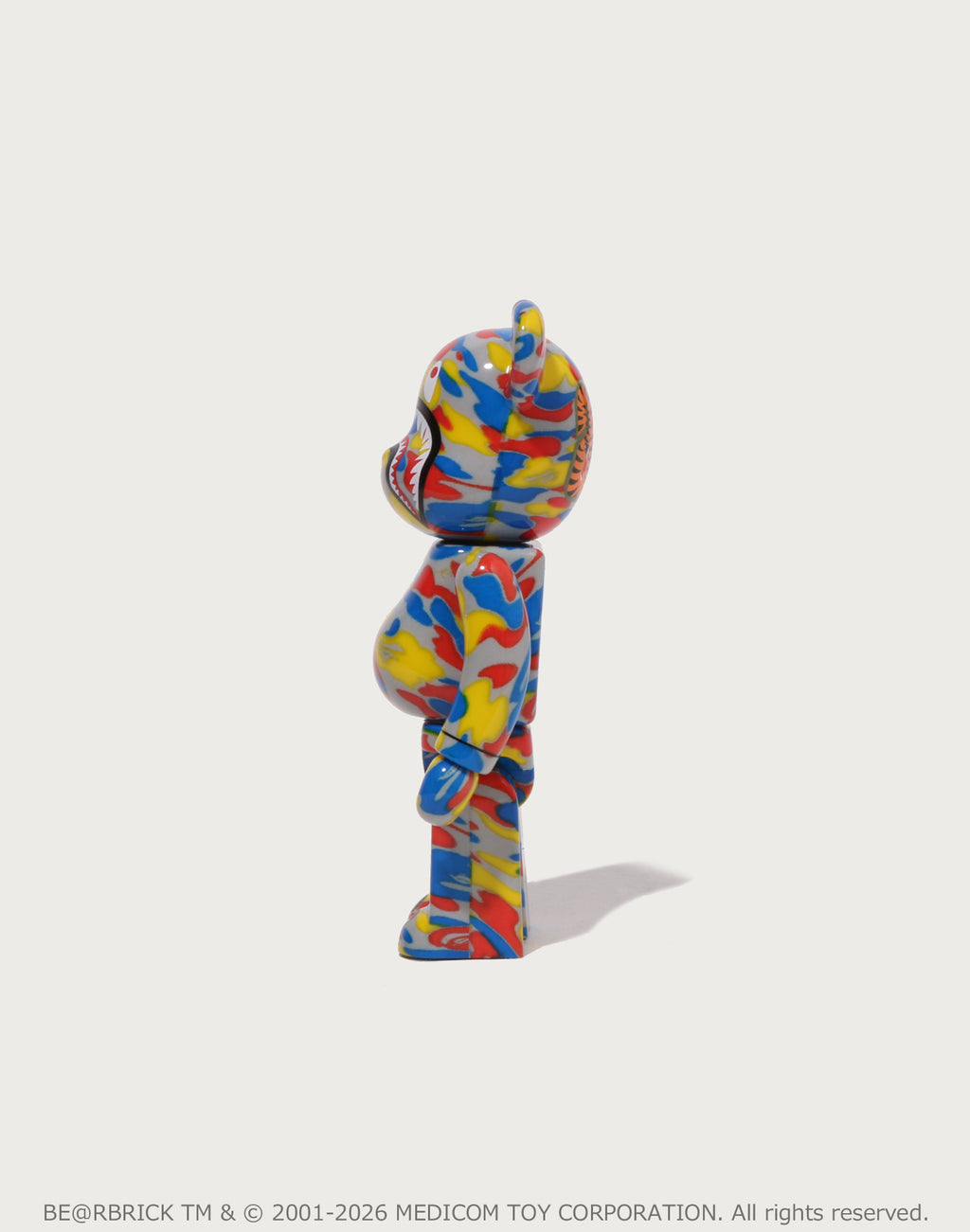 BAPE X MEDICOM TOY 30TH ANNIV. SHARK HOODIE BE@RBRICK 100%&400%