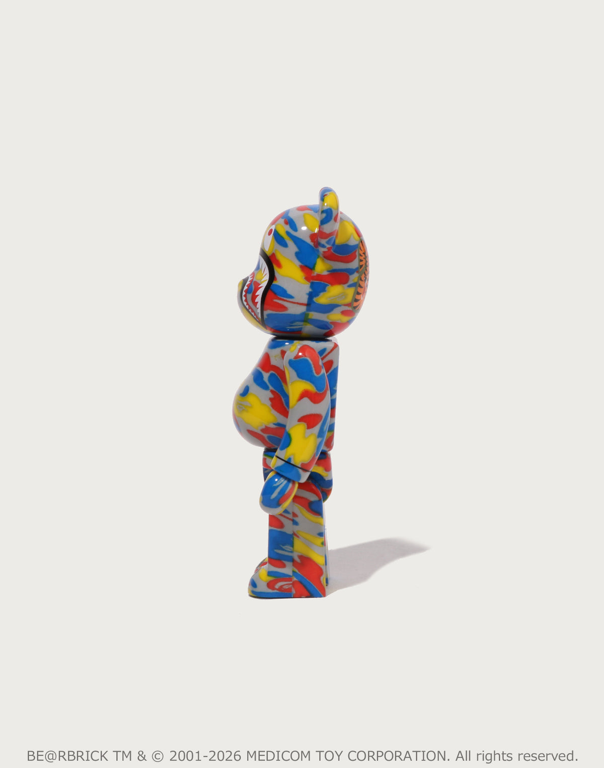 BAPE X MEDICOM TOY 30TH ANNIV. SHARK HOODIE BE@RBRICK 100%&400%