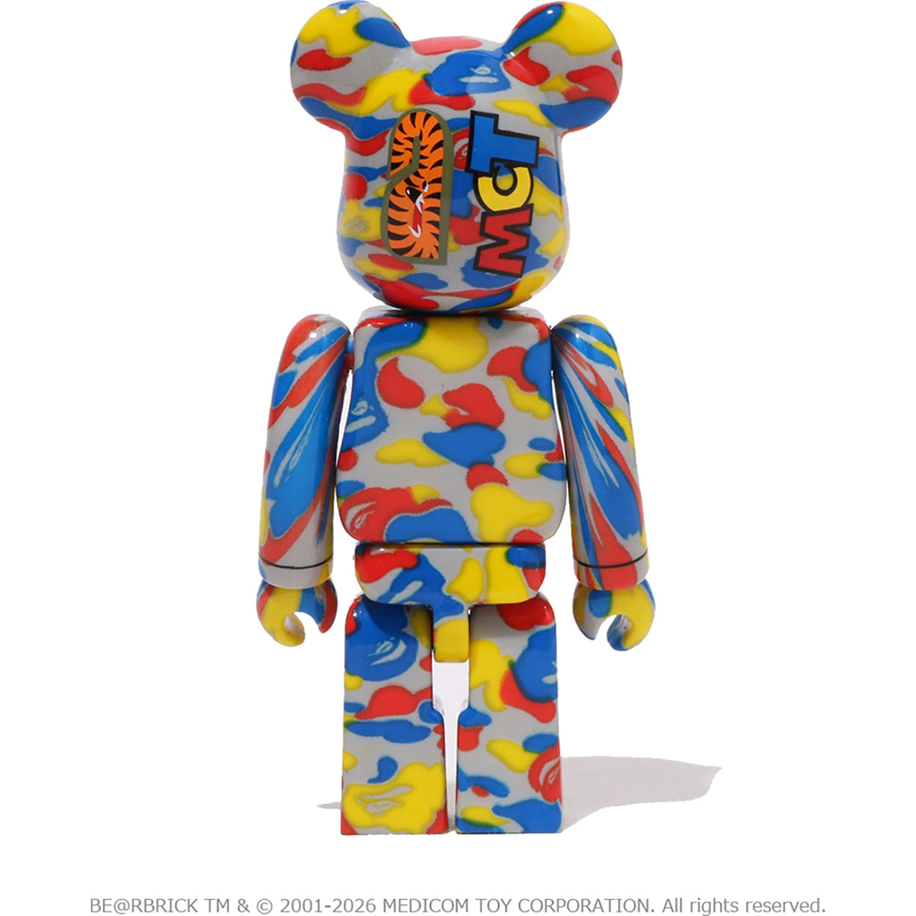 BAPE X MEDICOM TOY 30TH ANNIV. SHARK HOODIE BE@RBRICK 100%&400%