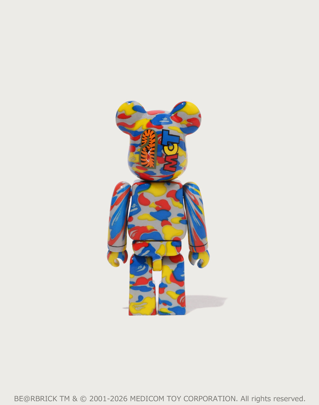 BAPE X MEDICOM TOY 30TH ANNIV. SHARK HOODIE BE@RBRICK 100%&400%