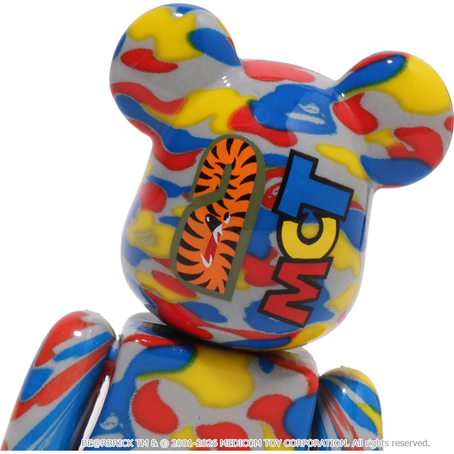 BAPE X MEDICOM TOY 30TH ANNIV. SHARK HOODIE BE@RBRICK 100%&400%