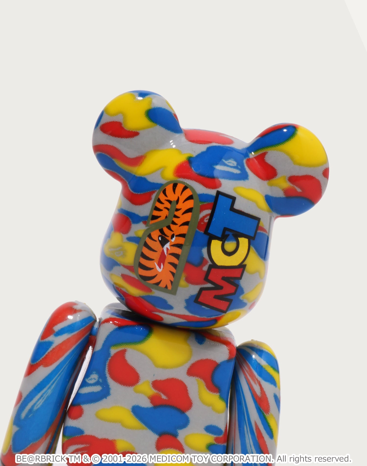 BAPE X MEDICOM TOY 30TH ANNIV. SHARK HOODIE BE@RBRICK 100%&400%
